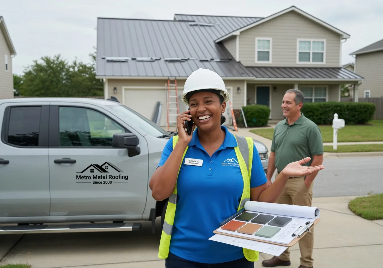 Metal Roof Inspection in Spartansburg, PA