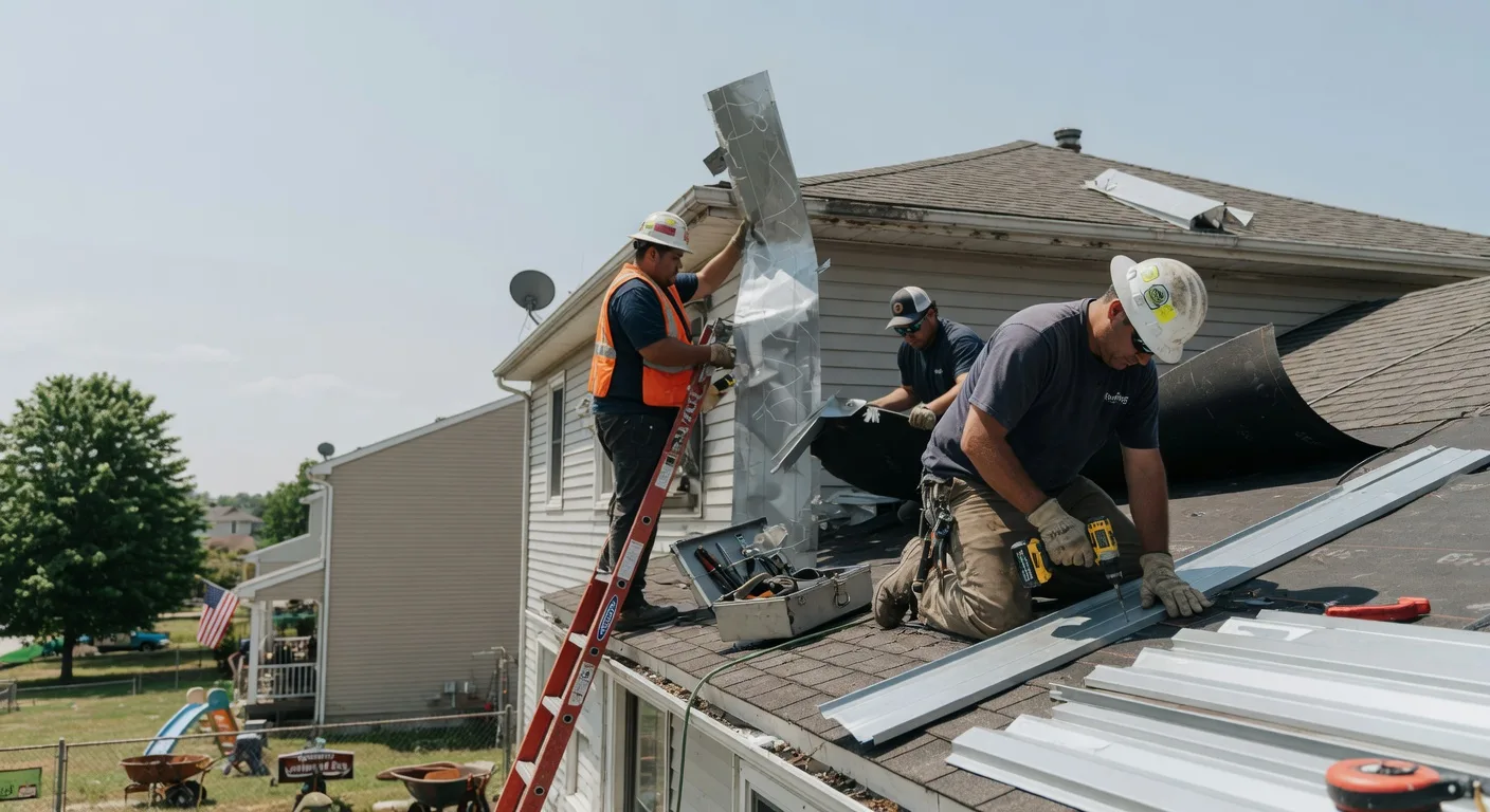 Metal Roof Inspection in Spartansburg, PA